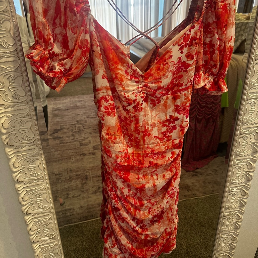 Floral Mini Dress